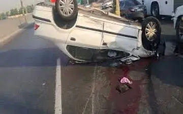  تصادف مرگبار پژو با تریلی ۵ کشته برجای گذاشت 