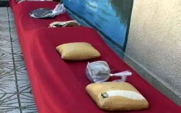 کشف بیش از 6 کیلو گرم ماده مخدر تریاک در صحنه 

