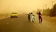 توفان هزار و ۲۲ نفر را در سیستان راهی بیمارستان کرد