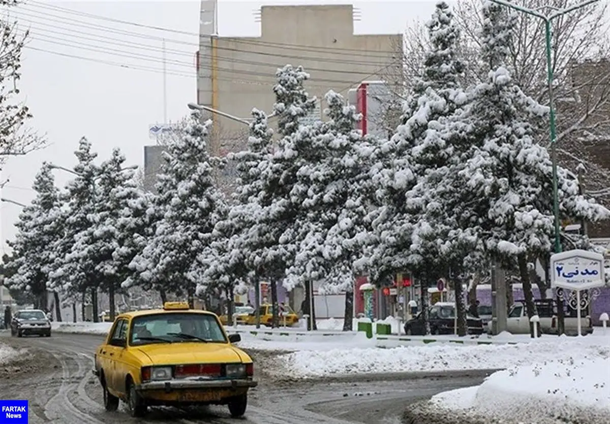 هوای آذربایجان غربی از فردا برفی می‌شود