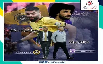 هوادار  - سپاهان؛ ساکت و مورایس به دنبال آرامش
