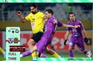 خلاصه بازی سپاهان 5 - هوادار 0 + ویدئو