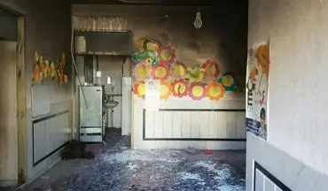 روایتی کودکانه از حادثه آتش‌سوزی مدرسه‌ زاهدان +فیلم 
