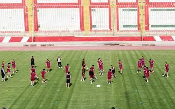 برگزاری آخرین تمرین تراکتور قبل بازی مقابل نفت آبادان