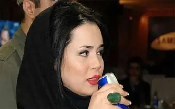 نوشیدنی مورد علاقه «ملیکا شریفی نیا» در یک مهمانی