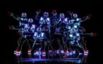 نسخه آمریکایی اجرای یکی از شرکت‌کنندگان «عصر جدید»