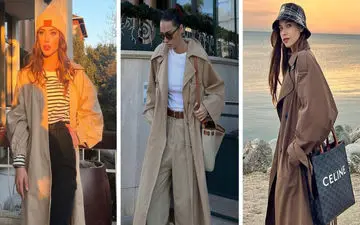 زیباترین بارانی‌های بازیگران ترک؛ استایل هایی که شما هم می‌توانید داشته باشید
