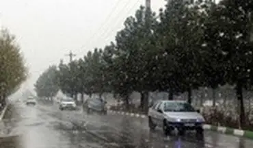  بارش شدید برف در تبریز و ارومیه