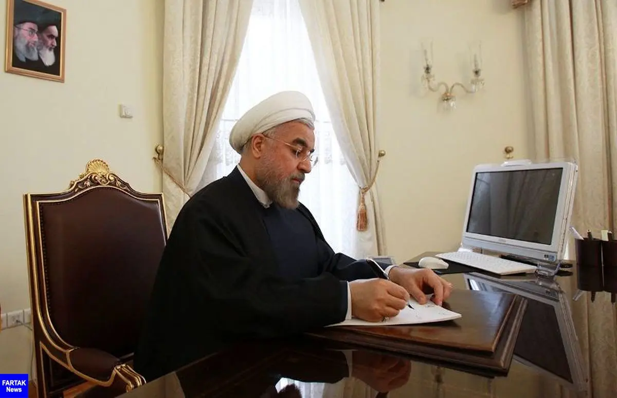 روحانی " قانون اصلاح قانون صدور چک" را برای اجرا ابلاغ کرد