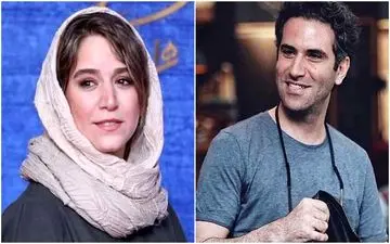 عاشقانه دو نفره هوتن شکیبا و ستاره پسیانی + عکس لو رفته