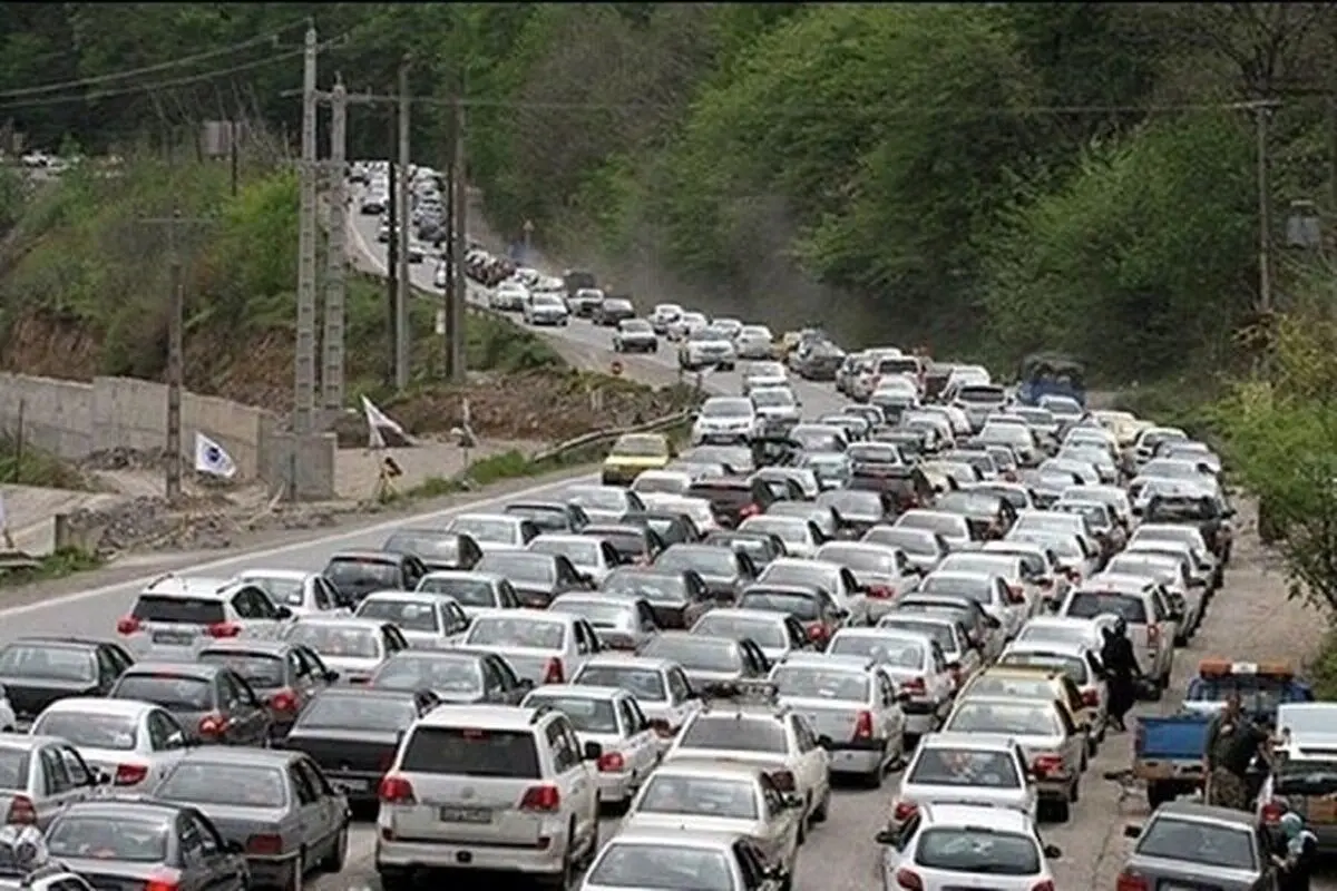 جاده چالوس و آزاده راه تهران - شمال یکطرفه شد 