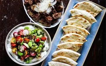 سالاد جدید و خوشمزه | سالاد فتوش با لبنه رو حتما درست کن!