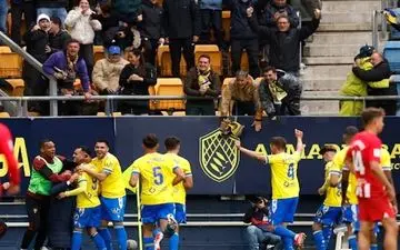 شکست غیر منتظره اتلتیکومادرید در خانه کادیس