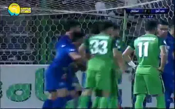 گل دوم ذوب آهن به استقلال + فیلم