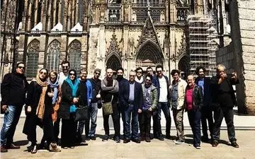 خوشگذرانی جمعی از بازیگران و هنرمندان ایرانی در آلمان (عکس)