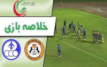 خلاصه بازی قشقایی شیراز 1 - استقلال خوزستان 0 + فیلم