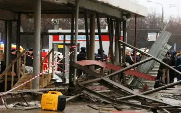 لحظه انفجار در ایستگاه نیویورک + فیلم