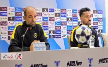 گزارش تصویری از نشست خبری سپاهان و آخال ترکمنستان از زاویه لنز فرتاک ورزشی