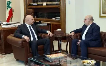 سفیر ایران با رئیس جمهور لبنان خداحافظی کرد