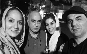 سلفی پرویز پرستویی و تینا پاکروان به همراه مهناز افشار در لس آنجلس تهران (عکس)