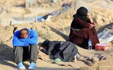 نوزاد ۴ ماهه؛ دومین قربانی سرمازدگی در منطقه زلزله زده کرمانشاه + عکس