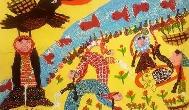 درخشش کودکان هنرمند کرمانشاهی در مسابقه نقاشی رومانی