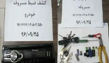 دستگیری زوج سارق سانتافه سوار/ سرقت ضبط خودروها