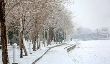 بارش برف و یخبندان در ۴ استان