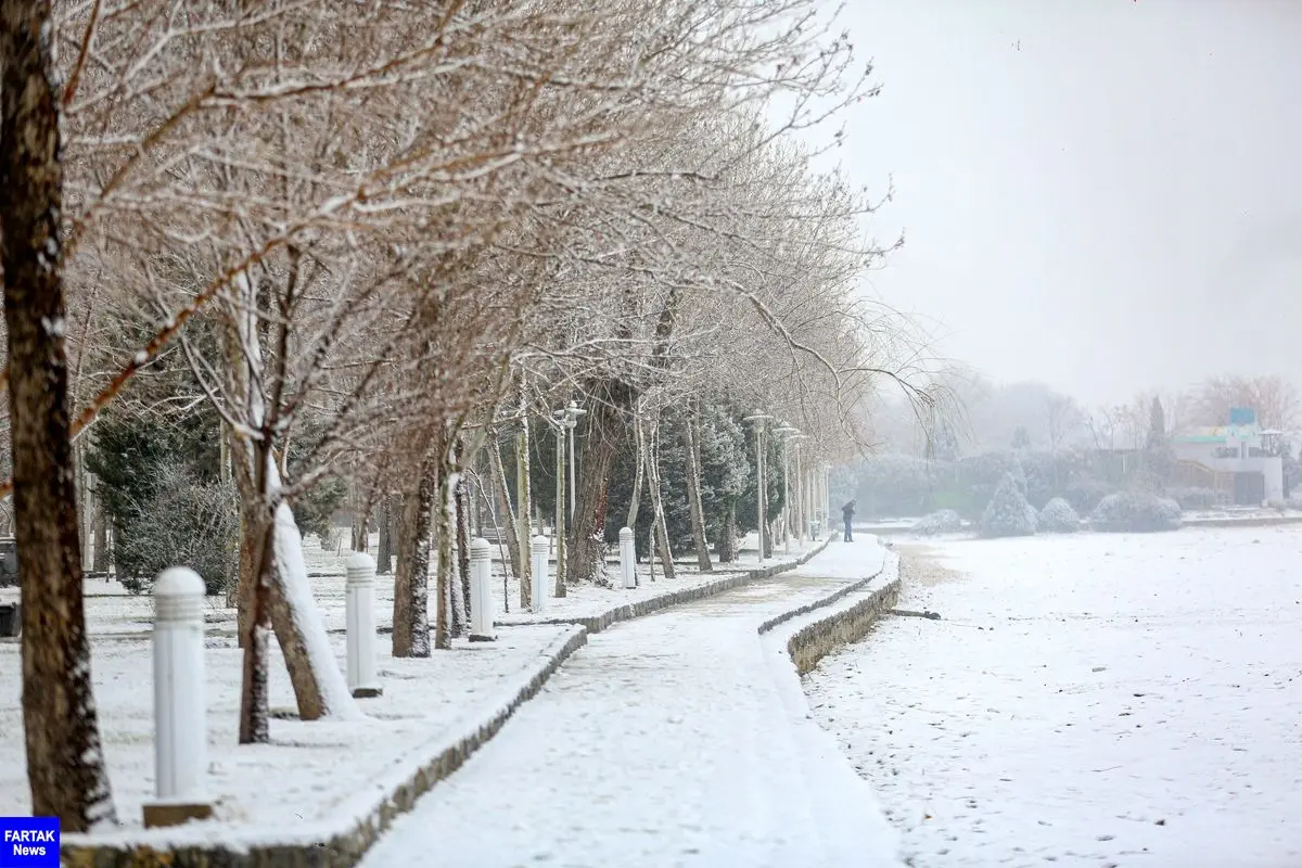 بارش برف و یخبندان در ۴ استان