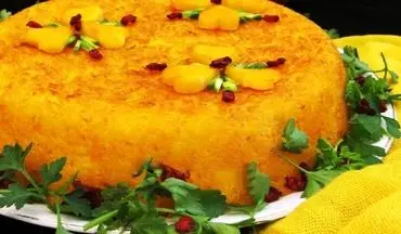 آموزش یک ته چین متفاوت و بی نظیر|  ته چین کدو حلوایی عالیه