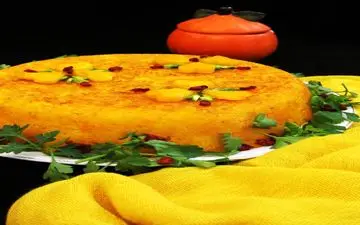 آموزش یک ته چین متفاوت و بی نظیر|  ته چین کدو حلوایی عالیه