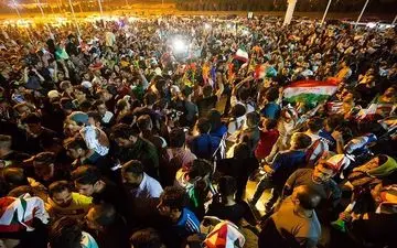 استقبال با شکوه مردم از تیم ملی2 