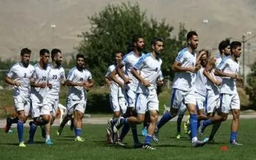  تمرین نوروزی آبی پوشان تهرانی