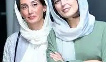 هدیه تهرانی و لیلا حاتمی در کنار یکدیگر