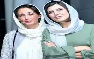 هدیه تهرانی و لیلا حاتمی در کنار یکدیگر