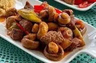  خورش قارچ با گوشت گوسفندی رو اینجوری درست کن!