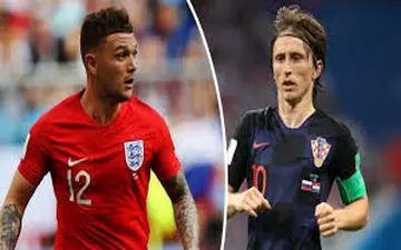 ترکیب اصلی تیم ‌های انگلیس و کرواسی اعلام شد