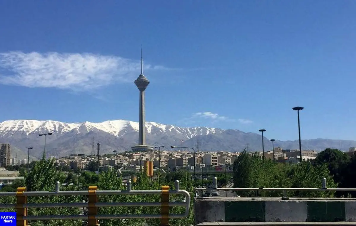 کیفیت هوای تهران سالم است
