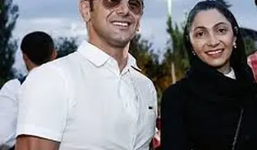 امین حیایی و همسرش به همراه رویا نونهالی در جشن حافظ