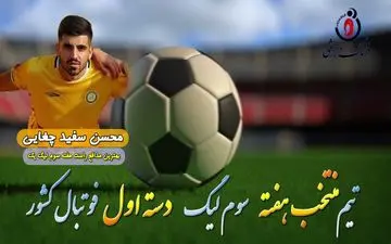 بهترین مدافع راست هفته سوم لیگ یک / فیلم