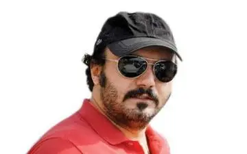  گریم جالب کامبیز دیرباز/ عکس