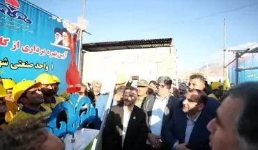 گازرسانی به ۸۰ روستا  و یک واحد صنعتی سرپل ذهاب  با حضور استاندار کرمانشاه