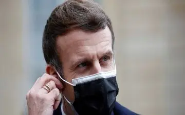 رئیس‌جمهور فرانسه کرونا گرفت