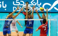 لیگ ملت‌های والیبال/ ایران ۲ - ایتالیا ۱