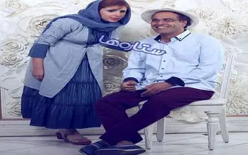 عکس/ بازیگر محبوب سینما در کنار همسرش