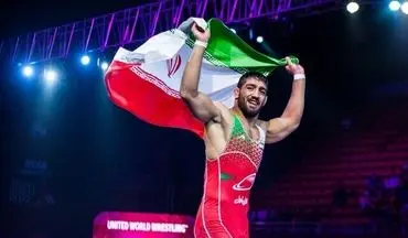 اولین طلای کشتی فرنگی ایران در آسیا/ مدال خوشرنگ علیزاده با شکست کشتی‌گیر کهنه‌کار