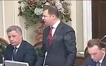 کتک کاری خنده دار سران احزاب اوکراین