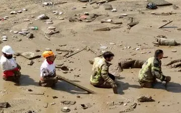 یافتن جسد فرد مفقود شده در سیلاب شهرستان لردگان