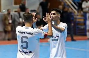 گزارش تصویری دیدار تیم فوتسال گیتی پسند مقابل تیم پردیس قزوین