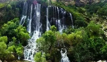 آبشار زیبای "شِوی"، بزرگترین آبشار طبیعی خاورمیانه + فیلم 